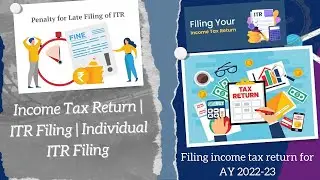 Income tax return filing | ITR Filing for Individual | ITR-1 | How to file Income tax return