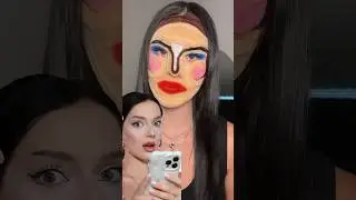 Trying the most uncomfortable makeup😱I’d @NatvioLette #makeup #molchanovamua #makeupideas #fyp