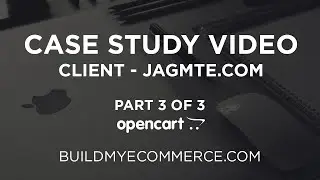 OpenCart Case Study Video - Client: JAGMTE.COM | Part 3 of 3 - SEO URL & Accepting Payments Online
