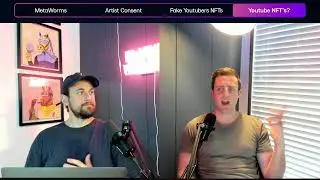 YOUTUBE MOVING INTO NFTS?? Metaworms Attacked for NFTs, Usage Rights, and NFT Scams | The Rad Show