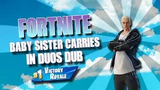 My Baby Sister Helped Me Get a Dub in Fortnite!