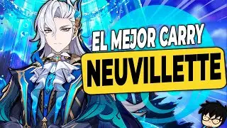 EL MEJOR DPS HYDRO! 💧 NEUVILLETTE BUILD | Guía Build Neuvillette | Genshin Impact