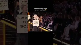 gisele bundchen runway protest 