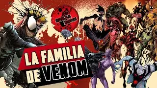 ¡Todos Los Hijos Y Nietos de VENOM!... La Familia de Venom!
