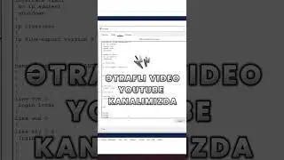 TFTP, Router config Backup və Restore PRAKTIKA #shorts #tftp #packettracer #networking