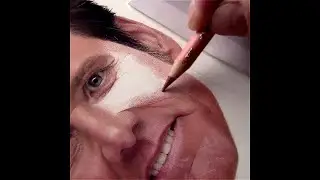 Drawing JIM CARREY in Colored pencils!! 