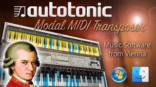 AutoTonic – Modal MIDI Note Transposer (UI Overview)