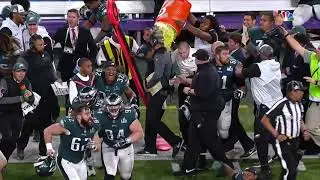 Doug Pederson gets Super LII victory Gatorade bath!