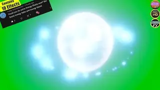 Energy Blast Effect Green Screen + Sound Fx | 