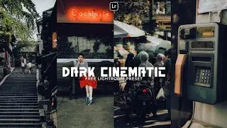 Dark Cinematic Preset | Lightroom Mobile Preset Free DNG | cinematic presets | lightroom presets
