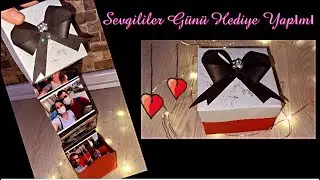 Sevgililer Günü Fotoğraf Kutusu Yapımı/DIY | Love Box #valentinesday