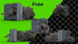 Destruction Full Pack- Green Screen Free Download | Free VFX