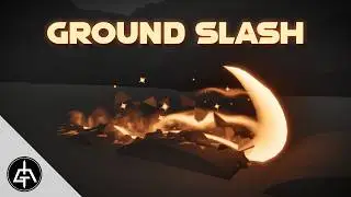 Unreal Engine 5 - Ground Slash VFX - Niagara Tutorial