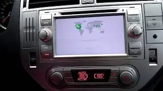 Штатная магнитола Ford Kuga 2008 2013 Mignova FKU 8809 Silver Android 8 в работе  2