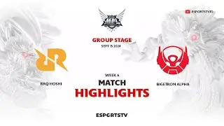 RRQ Hoshi vs Bigetron Alpha HIGHLIGHTS MPL ID S14 | BTR VS RRQ ESPORTSTV
