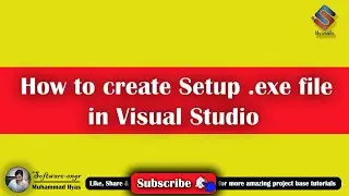 How to Create Setup.exe file in Visual Studio