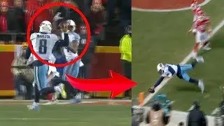 Marcus Mariota throws and CATCHES his own TD pass!