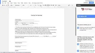How to Use the PDFfiller Google Docs Add-On