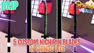 [CODE] *NEW* SHINDO LIFE CUSTOM NICHIRIN BLADE CODES! | Shindo Life