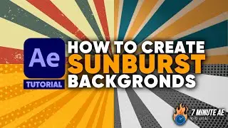 INSTANT SUNBURST BACKGROUND in After Effects | Adobe Tutorial
