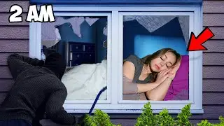 Someone BROKE IN While I Was Sleeping *Scary*