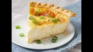 A quiche delight  An easily prepared and family-healthy dish