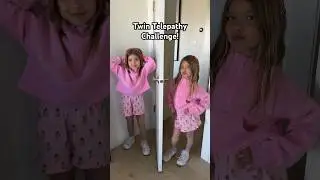 Twin Telepathy Challenge! #shorts