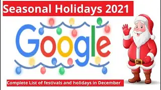 Seasonal Holidays |List of Seasonal Holidays & Festivals around the world|Christmas & Holiday season