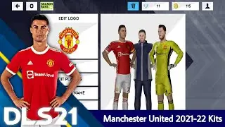 Manchester United 2021-22 Kits - DLS 21