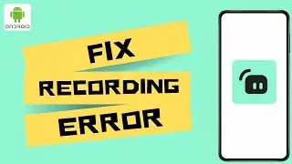 How to FIX Streamlabs Recording Error EASY