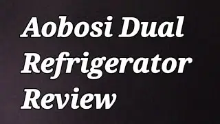 Aobosi Dual refrigerator: Link: https://amzn.to/3D6Qc0g
