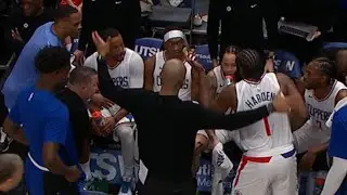 JAMES HARDEN & RUSS YELLS TEAM 