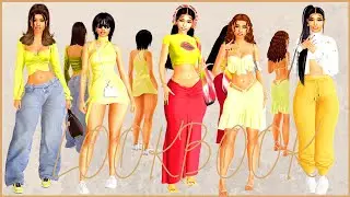 FEMALE LOOKBOOK | CC LINKS || SIMS 4
