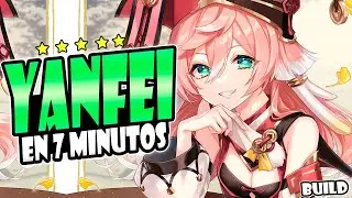 YANFEI BUILD EN 7 MINUTOS! - Guía build Yanfei  - Genshin Impact
