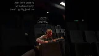 thanks for all the love so far on dive!!! ✨here’s me singing it from an empty cinema in Amsterdam 🎞️
