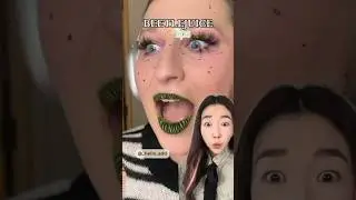 💚 COBAIN TREND MAKEUP UNIK LIPS BEETLEJUICE!