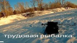 Трудовая рыбалка!!! Река Тобол!!!!