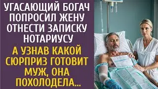 Угасающий богач попросил жену отнести записку нотариусу… А узнав какой сюрприз готовит муж, обомлела