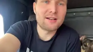 Поехал в рейс на Питер взял с собой Собаку!!!