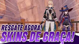 RESGATE AGORA! SKINS de GRAÇA! A CENSURA CHEGOU no GENSHIN IMPACT