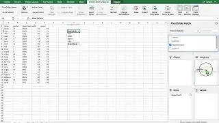 Two-way Contingency Table by Excel