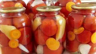 🍅 TOMATOES FOR THE WINTER! Delicious! RECIPE CONQUERING simplicity and taste!