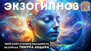 Экзогипноз: Твой ключ к новой реальности на курсах Тимура Андара (живые отзывы)
