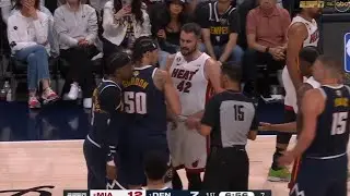 KEVIN LOVE & CALDWELL GET INTO IT!  