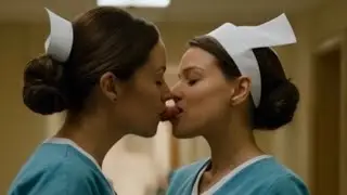 Nurse *Kissing* Each Other In Hospital | Lesbian Kissing Moments