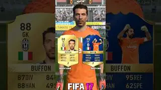 🇮🇹 GIANLUIGI BUFFON worst vs best card in EVERY FIFA! (10-23)⚽