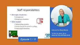 Ep 1 STAYING SAFE - professional boundaries (by Hilary Nunns)