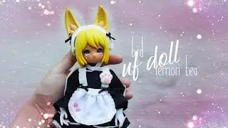 Самые няшные куколки с aliexpress. UF doll Lemon tea. Часть 36 #unboxing #doll #ufdoll