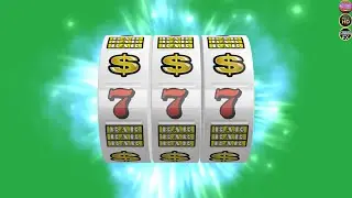 Slot Machine Green Screen Effect + Sound FX | 