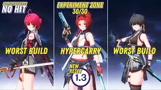 NEW Tower of Adversity 1.3 | Danjin - Chixia - Rover | Experiment Zone - Wuthering Waves